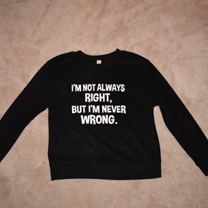 NWOT Graphic Sweatshirt